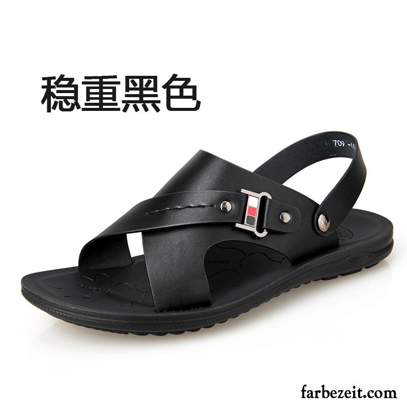 Bequeme Herren Sandalen Pantolette Täglich Neue Sommer Trend Sandalen Schuhe Draussen Gemütlich Atmungsaktiv Casual Strand Verkaufen