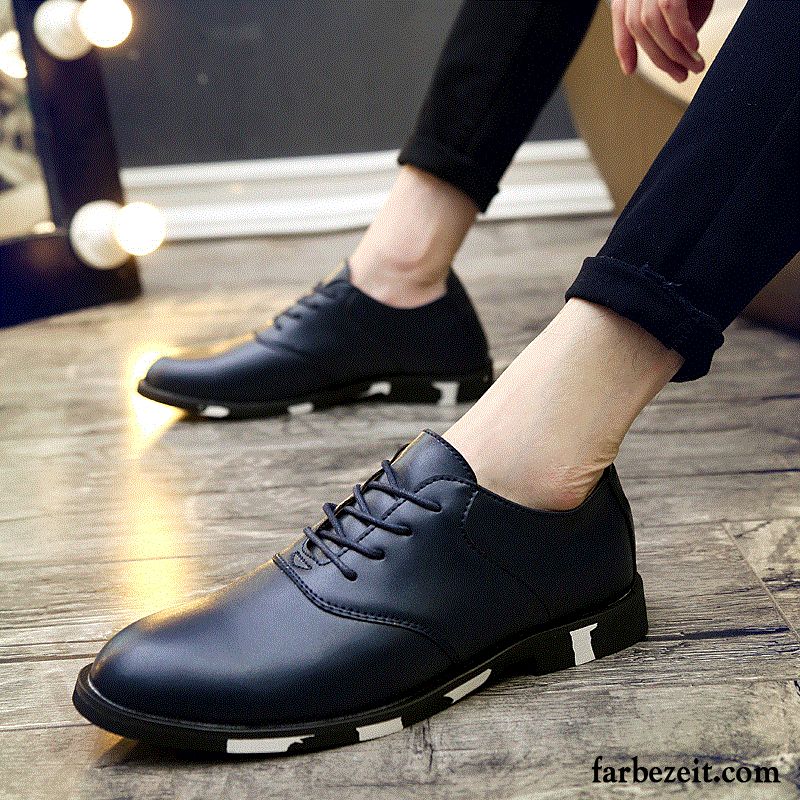 Beste Leder Schuhe Herbst Lederschue Schuhe Teenager Casual Neue England Herren Trend Billig