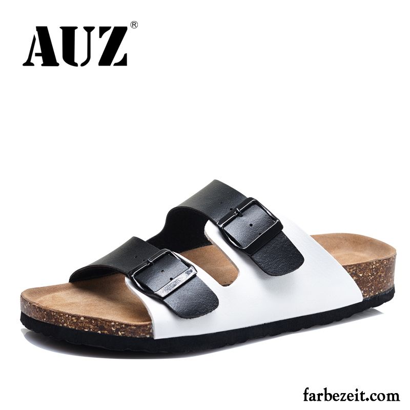 Blaue Sandalen Absatz Hausschuhe Neue Damen Strand Rutschsicher Sandalen Sommer Flache Günstig