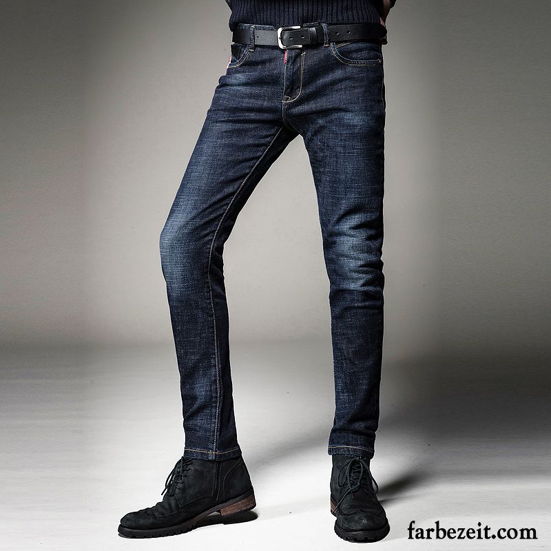 Bootcut Herren Jeans Schmales Bein Herbst Trend Elastisch Jugend Lange Hose Winter Gerade Schlank Jeans Kaufen