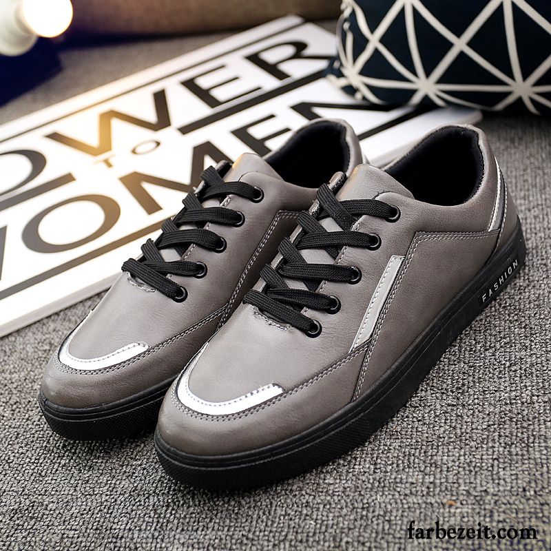 Business Halbschuhe Herren Neue Trend Feder Schuhe Rot Casual Skaterschuhe Günstig