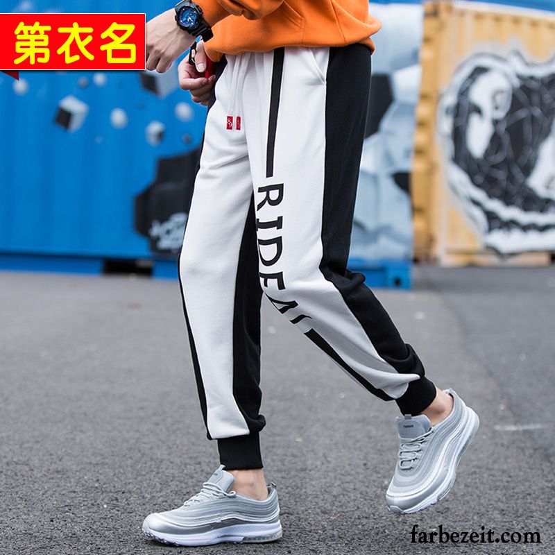 Cargohose Schwarz Herren Lange Herbst Schüler Schmales Bein Freizeit Trend Werkzeugbau Winterkleidung Sport Hose Grau Kaufen