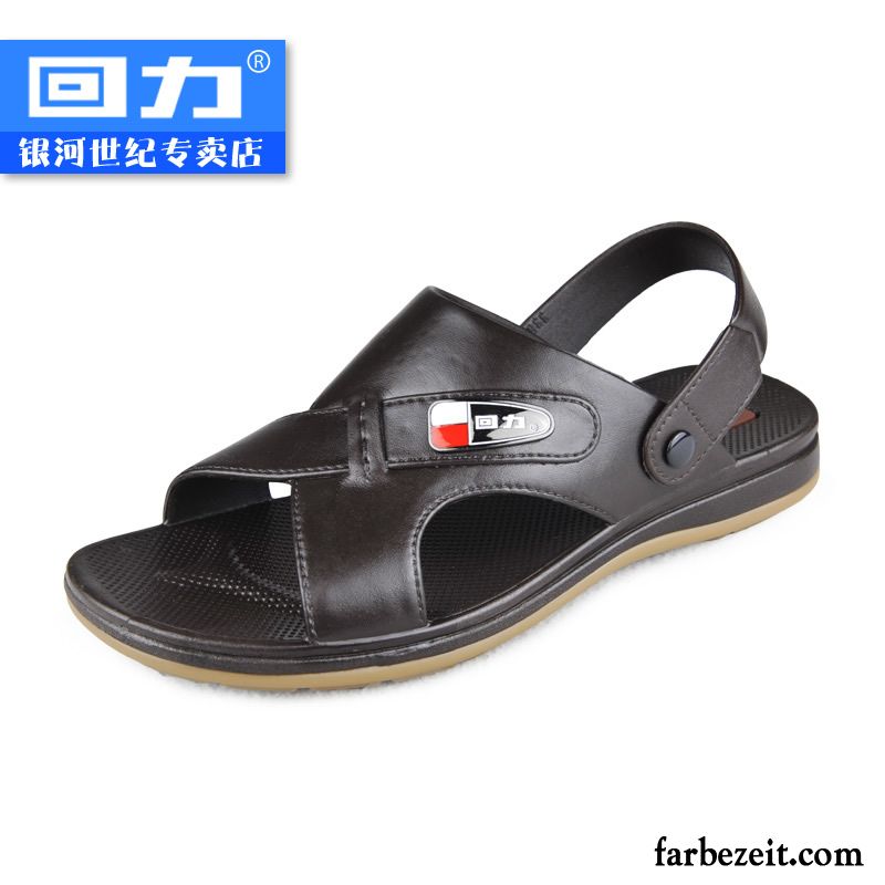 Clogs Schuhe Herren Tragen Rutschsicher Sandalen Casual Atmungsaktiv Schuhe Trend Herbst Strand Günstig