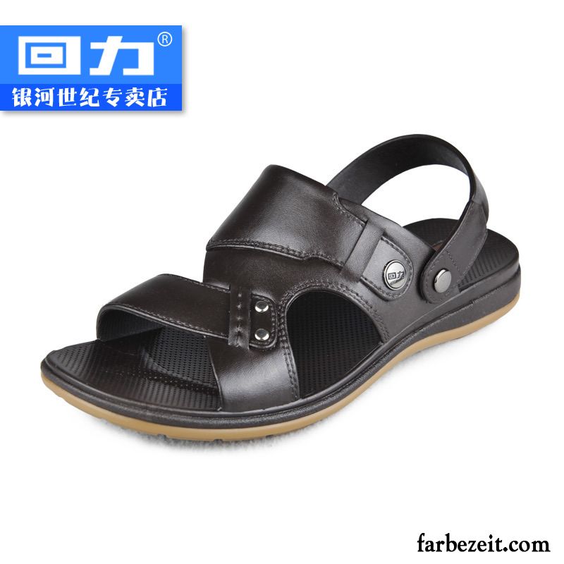 Clogs Schuhe Herren Tragen Rutschsicher Sandalen Casual Atmungsaktiv Schuhe Trend Herbst Strand Günstig