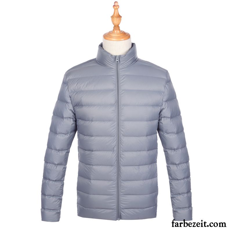 Daunenjacke Herren Kapuze Licht Winterkleidung Daunenjacke Jugend Überzieher Neu Mode Kurzer Absatz Sonderangebot Kaufen