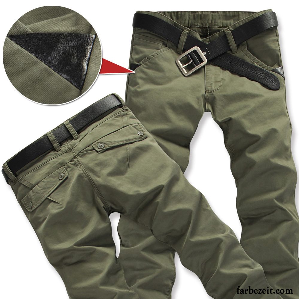 Dreiviertel Hose Herren Winter Trend Schlank Gerade Freizeit Hose Lange Herbst Werkzeugbau Marke Allgleiches