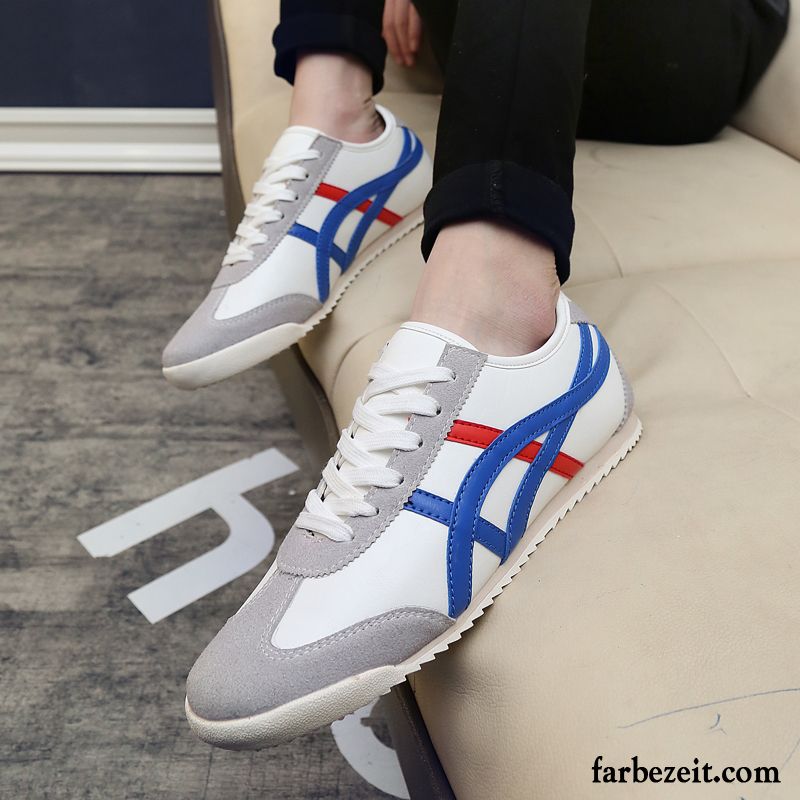 Elegant Sneaker Herren Casual Lederschue Jugend England Faul Herbst Schuhe Trend Neue Günstig