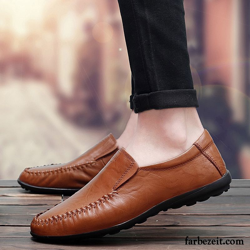 Exklusive Herrenschuhe Faul Lederschue Allgleiches Schuhe Fahrschuhe Echtleder Herren England Casual Kaufen