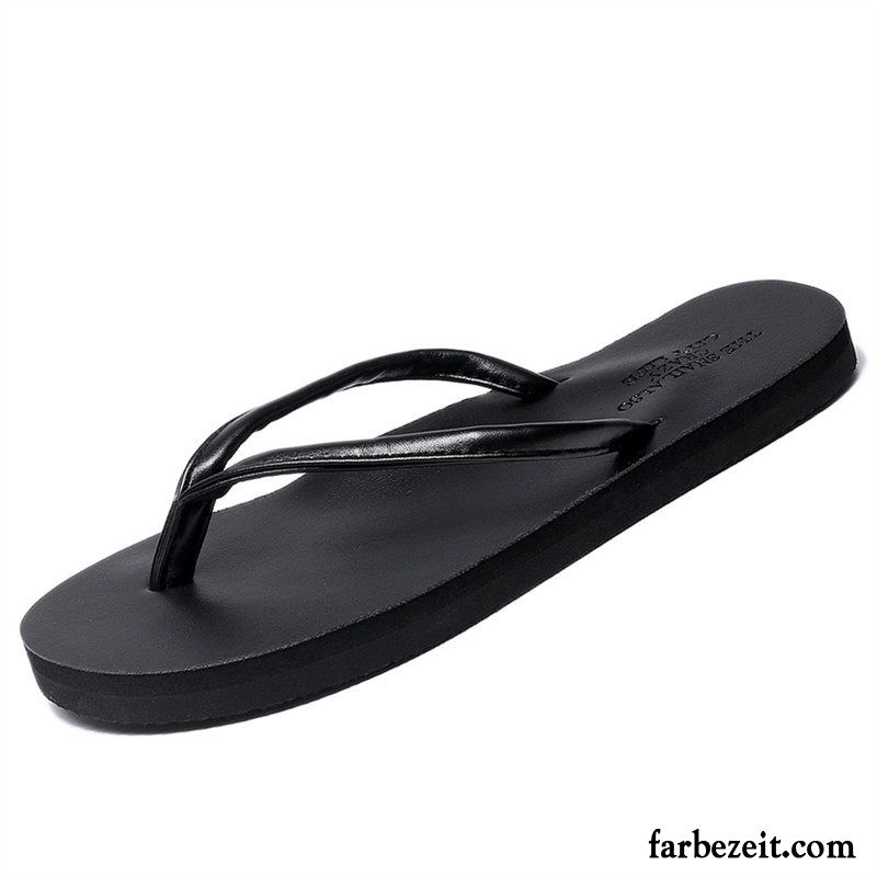 Flip Flops Herren Schuhe Persönlichkeit Lovers Trend Sommer Casual Sandfarben Grau