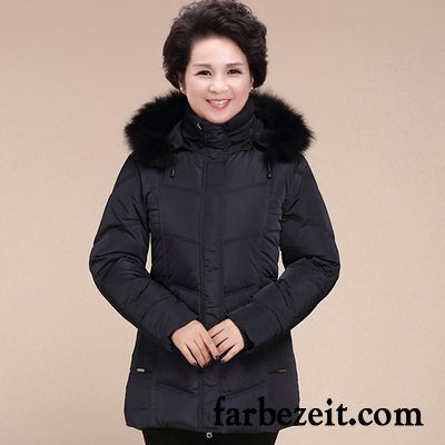 Gelbe Daunenjacke Damen Neue Lose Daunenjacke Kurzer Absatz Blau Verdickung Winter Große Größe Günstig