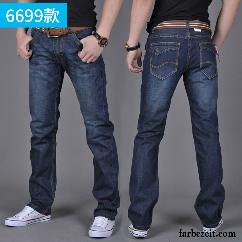 Graue Jeans Herren Trend Lange Jugend Herbst Neu Hose Licht Lose Jeans Freizeit Gerade Kaufen