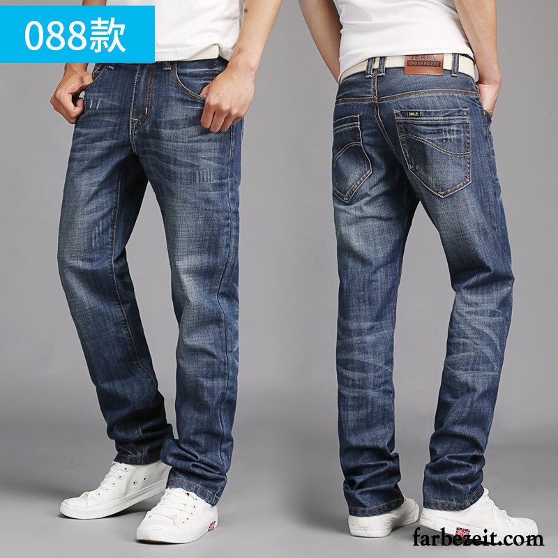 Graue Jeans Herren Trend Lange Jugend Herbst Neu Hose Licht Lose Jeans Freizeit Gerade Kaufen