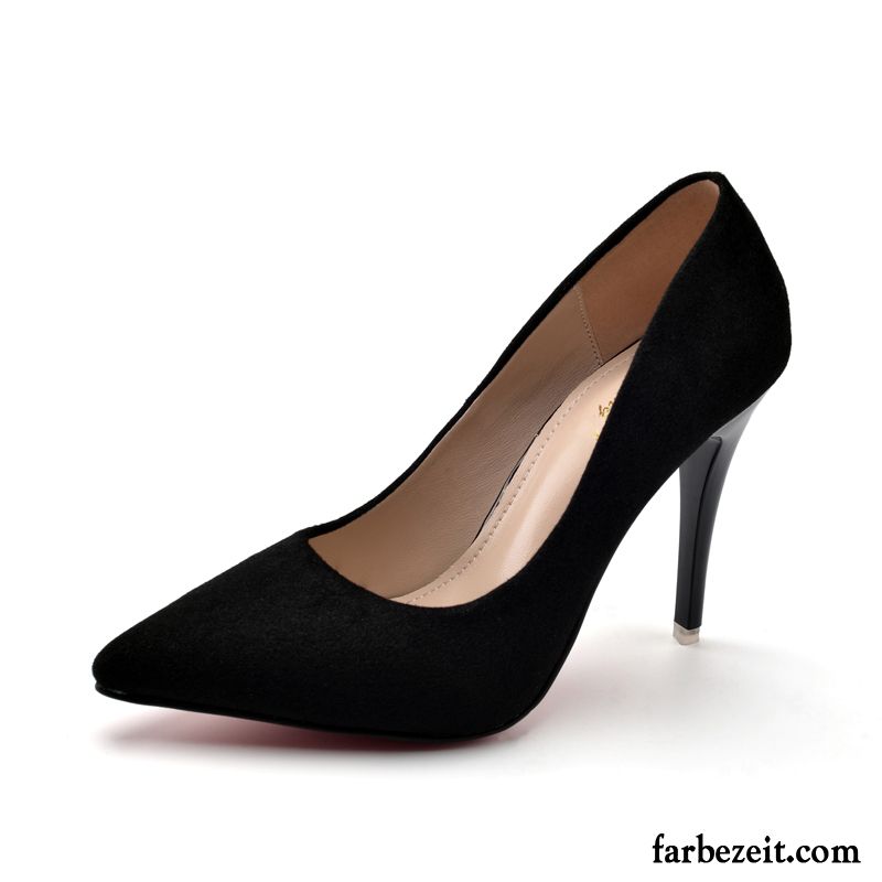 Graue Pumps Riemchen Sexy Schwarz Schnürschuhe Damen Spitze Neue Feder Pumps Dünne Fersen Billig