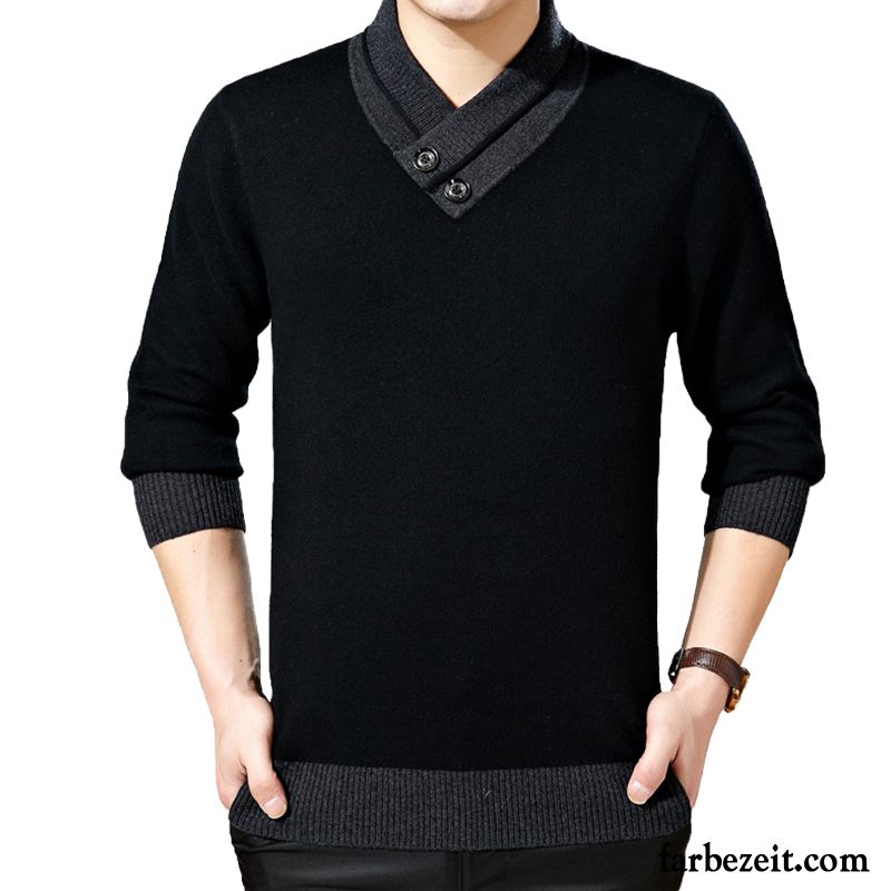 Grobe Strickjacke Herren Pullover Winter Unteres Hemd Trend Neue Winterkleidung Verdickung Sale