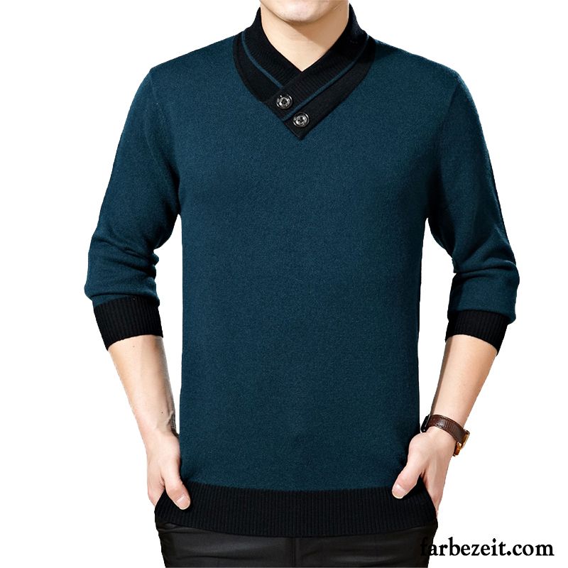 Grobe Strickjacke Herren Pullover Winter Unteres Hemd Trend Neue Winterkleidung Verdickung Sale