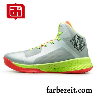 Günstige Markenschuhe Herren Cushioning Hohe Rutschsicher Licht Herbst Neue Tragen Winter Basketballschuhe Sportschuhe Billig