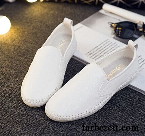 Halbschuhe Damen Braun Feder Allgleiches Flache Schuhe Neue Halbschuhe Slip-on Faul Weiß Casual Hohl Kaufen