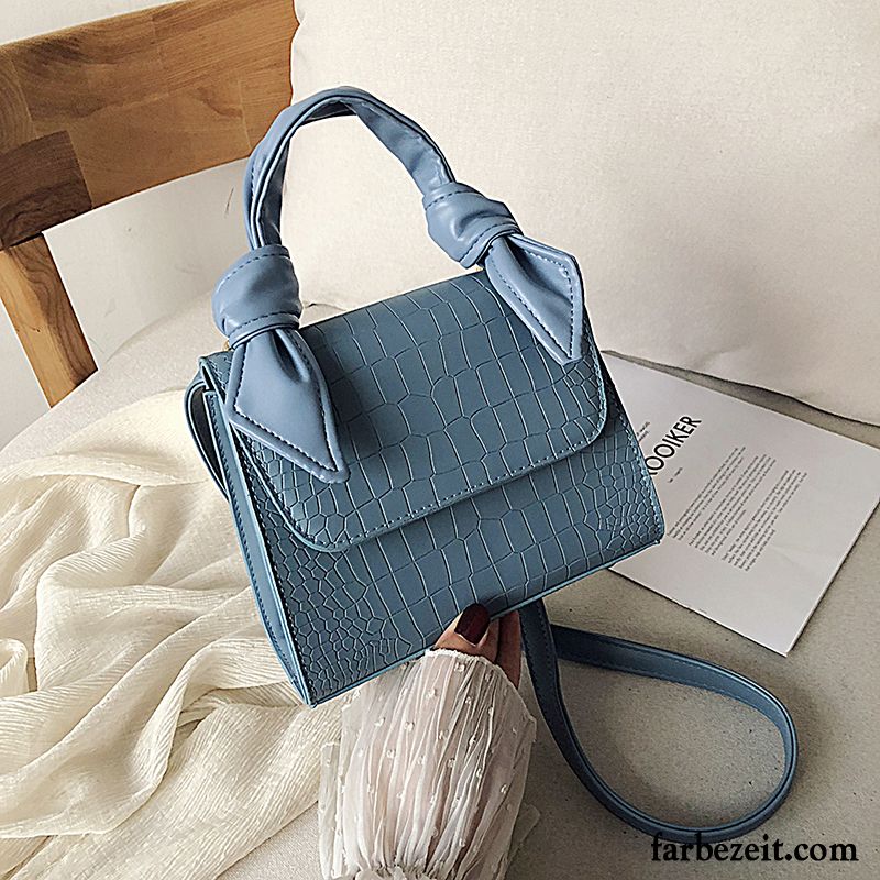 Handtaschen Damen Neue Produkte Umhängetasche Texture Mode All Match Mini Gelb