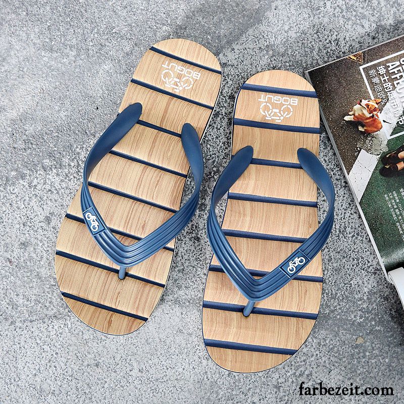 Hausschuhe Slipper Herren Pantolette Trend Sommer Große Größe Hausschuhe Rutschsicher Casual Strand Günstig