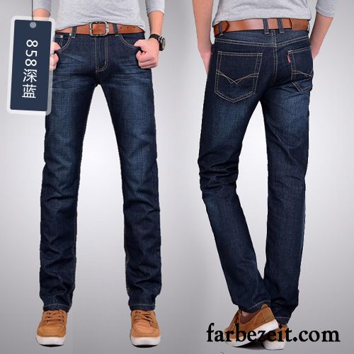 Helle Jeans Herren Winter Lose Jugend Hose Jeans Herbst Gerade Neu Große Größe Freizeit Plus Samt Verkaufen