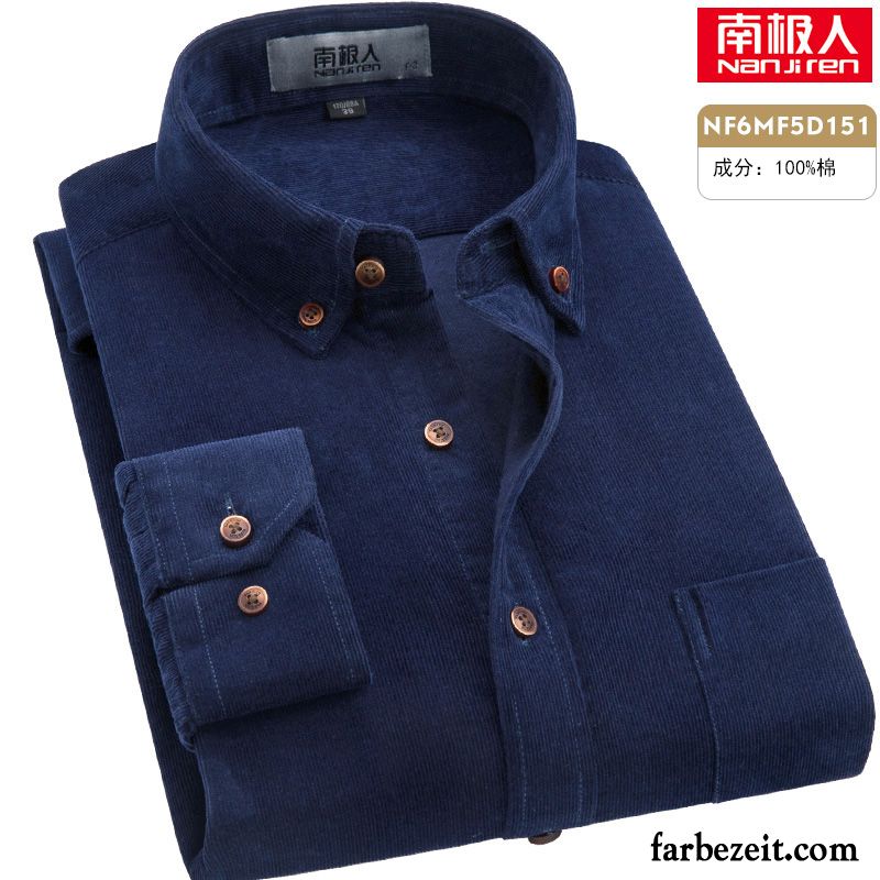 Hemd Rosa Slim Fit Lange Ärmel Blau Rein Hemd Baumwolle Herren Freizeit Hemden