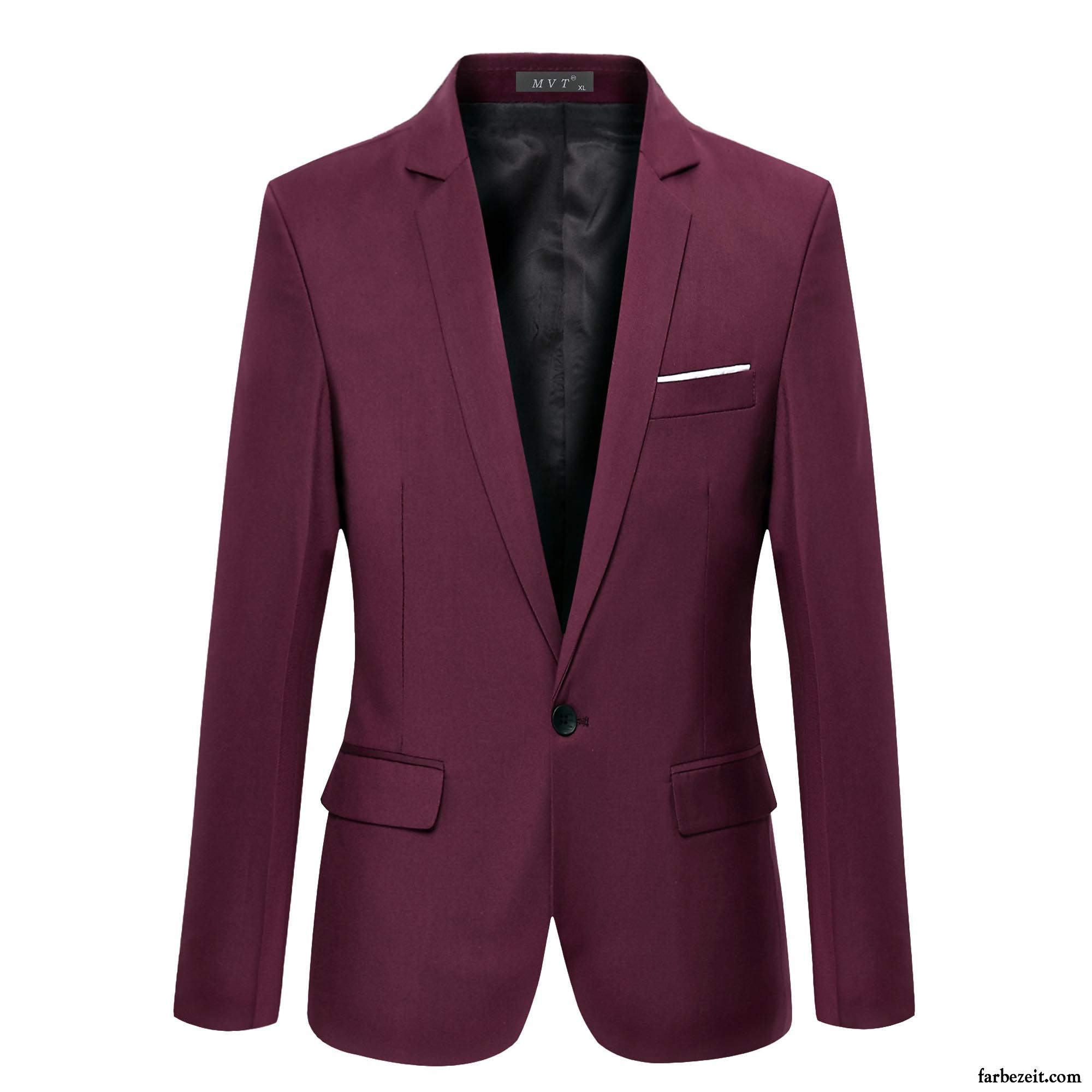 Herren Blazer Weste Mantel Trend Freizeit England Blazer Überzieher Anzüg Kleiner Stil Winter Herbst Schüler Schlank Billig