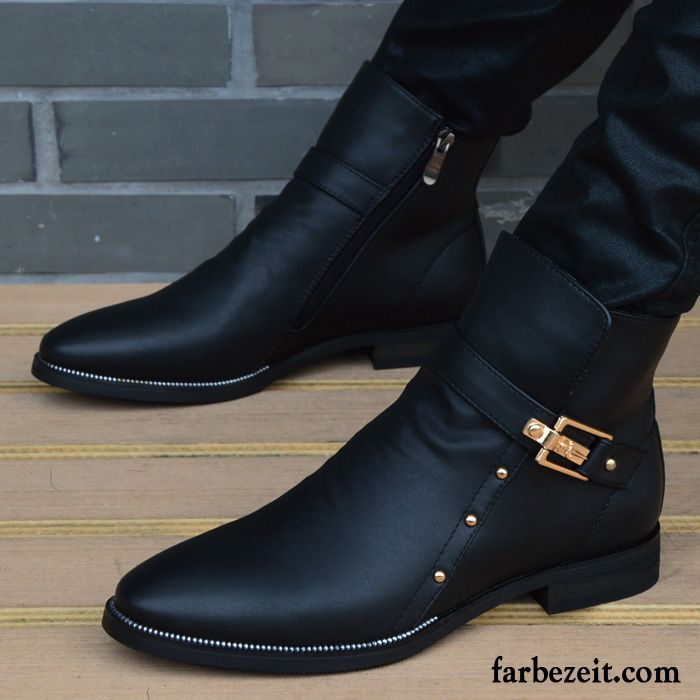 Herren Boots Günstig Kaufen England Winter Lederschue Martin Stiehlt Kurze Trend Hohe Mode Cargo