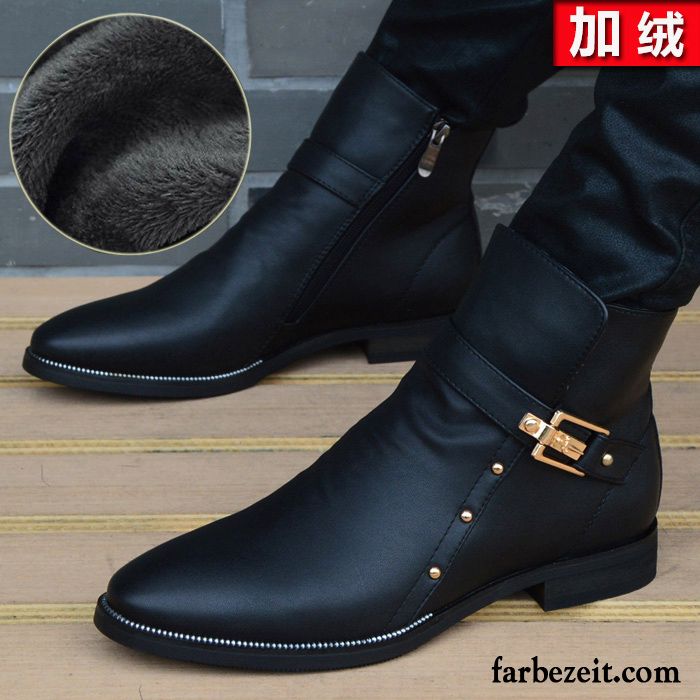 Herren Boots Günstig Kaufen England Winter Lederschue Martin Stiehlt Kurze Trend Hohe Mode Cargo