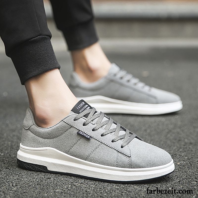 Herren Lackschuhe Schwarz Casual Schüler Winter Allgleiches Trend Skaterschuhe Neue Feder Günstig