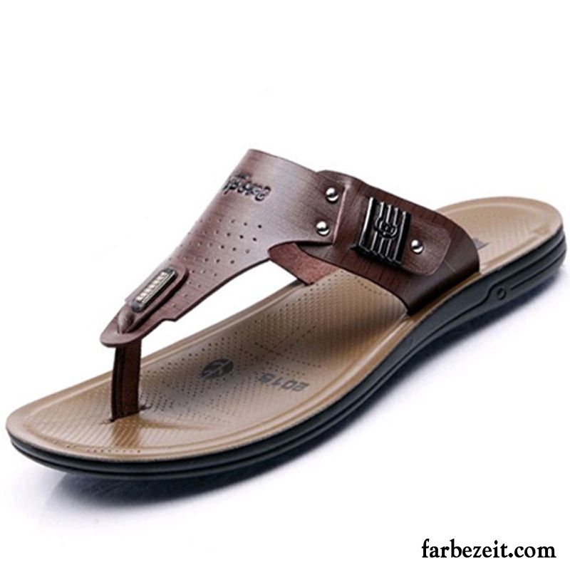 Herren Sandalen Plateau Rutschsicher Strand Trend Hausschuhe Casual Atmungsaktiv Sandalen Sommer Kaufen