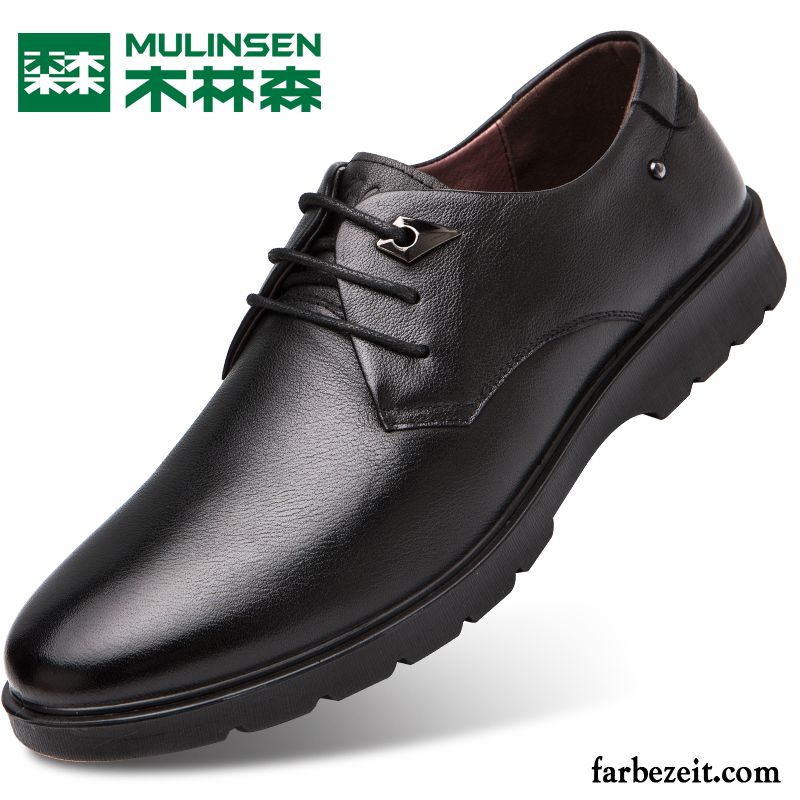 Herren Schuhe Sneaker Echtleder Niedrig Casual Neue Schuhe Feder Lederschue Original Geschäft