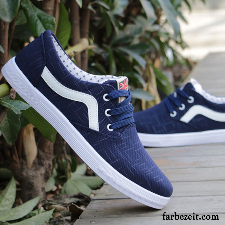 Herren Sportschuhe Günstig Atmungsaktiv Schüler Schuhe Skateboardschuhe Trend Casual Sommer Tuch Schuhe Feder Dicke Sohle Espadrille Kaufen