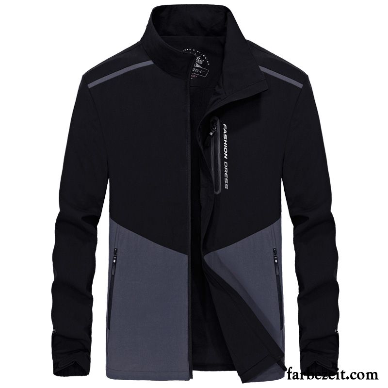 Herren Winterjacke Braun Dünn Freizeit Überzieher Feder Grau Sport Jacke Schlank Herbst Neu Trend Kaufen