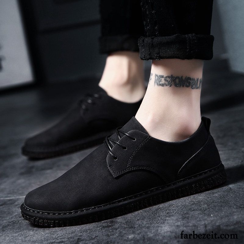 Herrenschuhe Untergrößen Allgleiches Herren Trend Grün Sommer Casual Schuhe Skaterschuhe England Schüler Lederschue Günstig