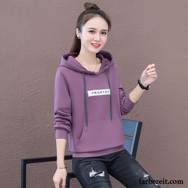 Hoodie Damen Dünn Herbst Feder Neu Ultra Hoodies Grün