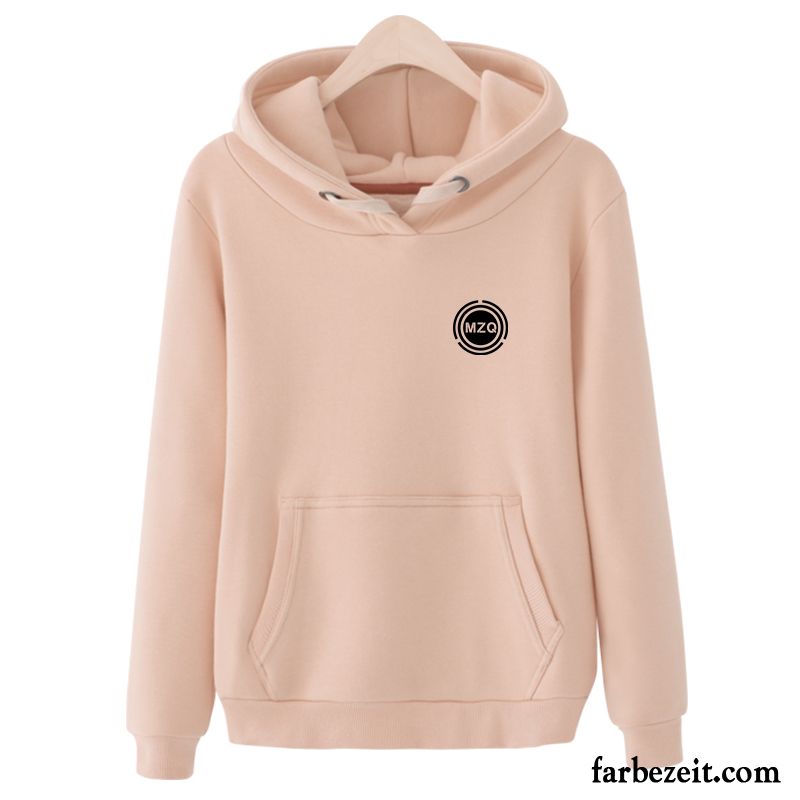 Hoodie Damen Mantel Warme Winterkleidung Mit Kapuze Hoodies Lose Grau