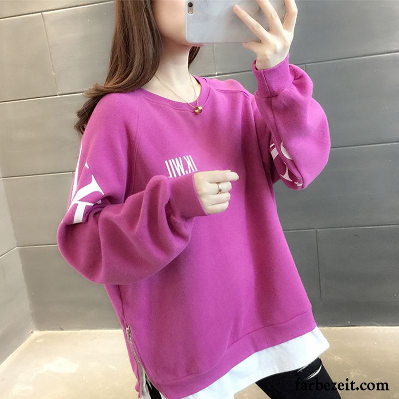 Hoodie Damen Überzieher Spleißen Feder Hoodies Mantel Entwurf Gelb