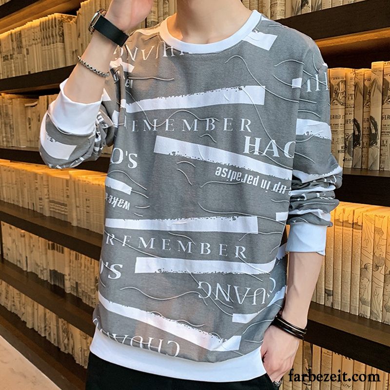 Hoodie Herren Hoodies Neu Trend Unteres Hemd Feder T-shirts Gelb