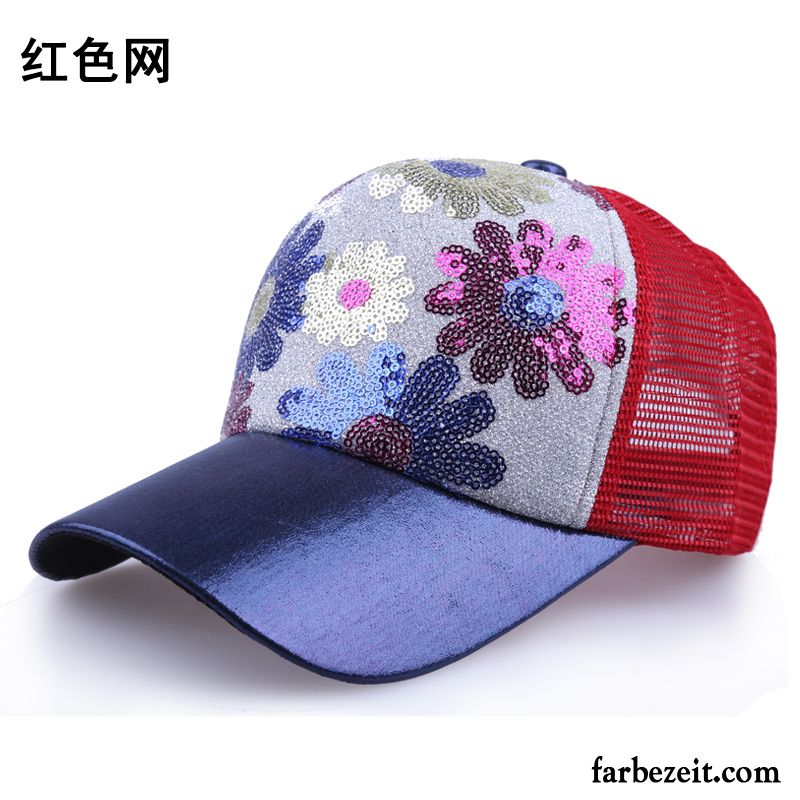 Hüte / Caps Damen Mesh Outdoor Freizeit Kappe Sonnenhüte Sommer Rosa