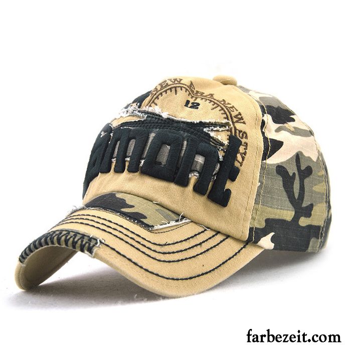 Hüte / Caps Damen Sonnenschutz Sonnenhüte Kappe Outdoor Herren Baseballmütze Camouflage Rosa