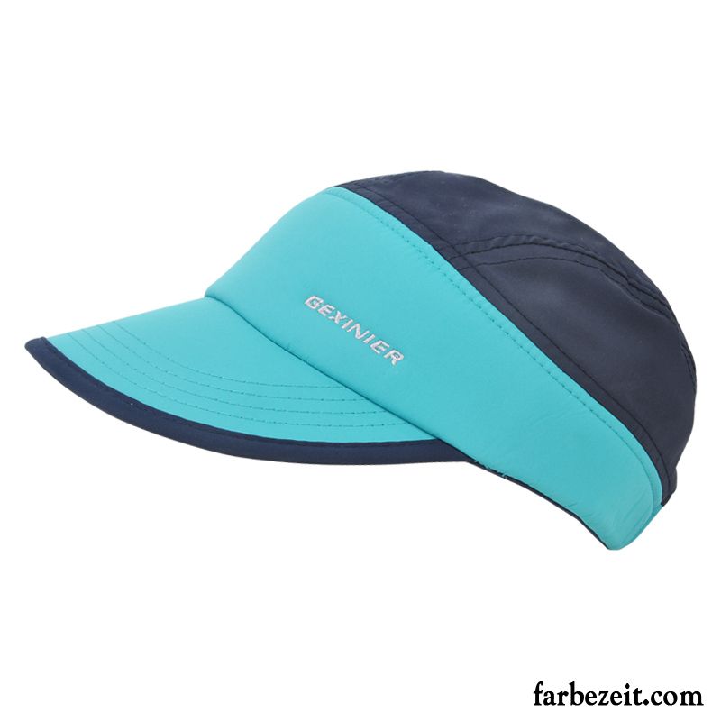 Hüte / Caps Herren Outdoor Sonne Trend Freizeit Damen Sport Blau