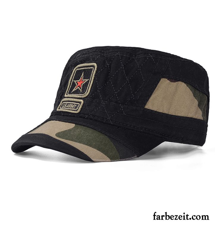 Hüte / Caps Herren Sonne Sommer Baseballmütze Outdoor Freizeit Frühling Army Grün Camouflage