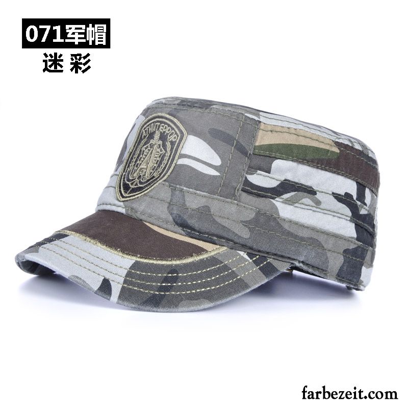 Hüte / Caps Herren Sonne Sommer Baseballmütze Outdoor Freizeit Frühling Army Grün Camouflage