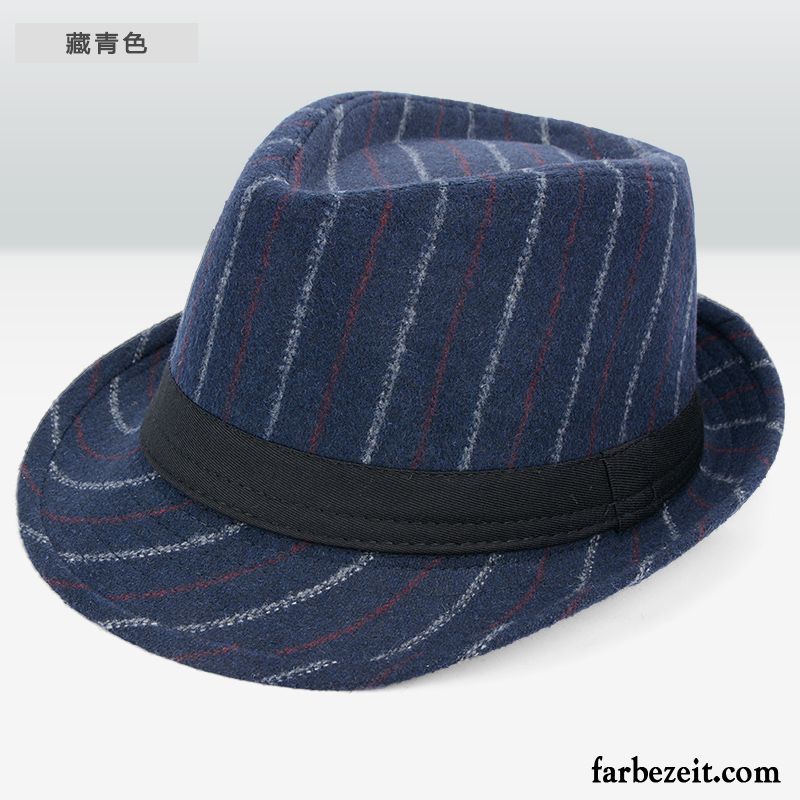 Hüte / Caps Herren Winter Trend Herbst Mittleren Alters Jazz England Grau