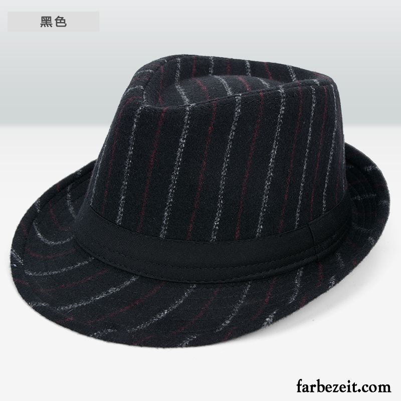 Hüte / Caps Herren Winter Trend Herbst Mittleren Alters Jazz England Grau