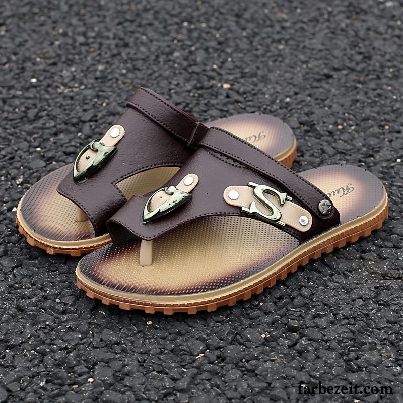 Jesus Sandalen Herren Pantolette Neue Schuhe Sommer Weiche Sohle Casual Sandalen Rutschsicher Trend Strand Atmungsaktiv