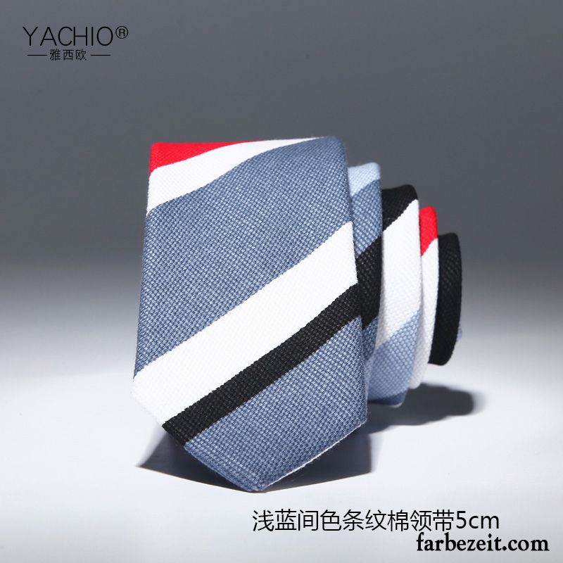 Krawatte Herren Mode Geschenkbox Business Schmale Formelle Kleidung Verheiratet Blau