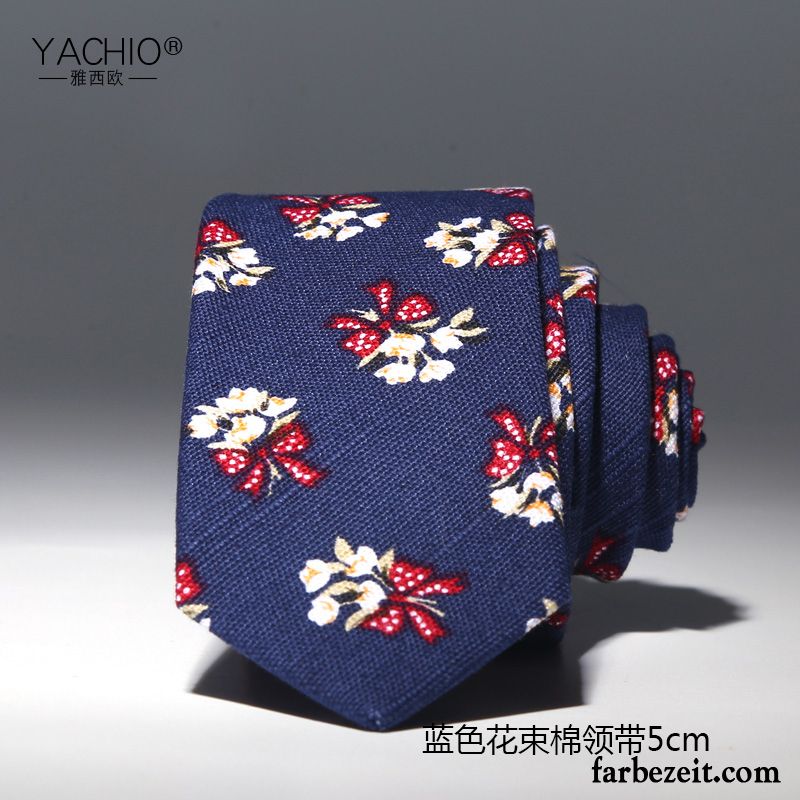 Krawatte Herren Mode Geschenkbox Business Schmale Formelle Kleidung Verheiratet Blau