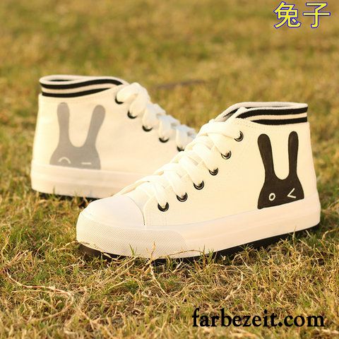 Lackschuhe Damen Flach Tuch Schuhe Casual Plateauschuhe Schüler Dicke Sohle Herbst Langschaft Flache Skaterschuhe Feder Rabatt