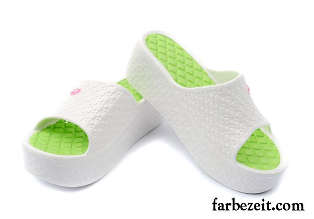 Lammfell Pantoffeln Damen Flache Dicke Sohle Keilschuhe Casual Allgleiches Rutschsicher Sommer Strand Neue Pantolette Kaufen